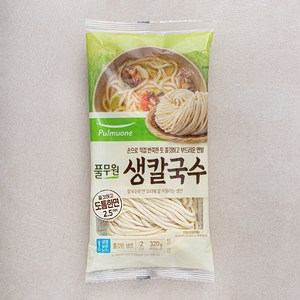 풀무원 생칼국수, 320g, 1개